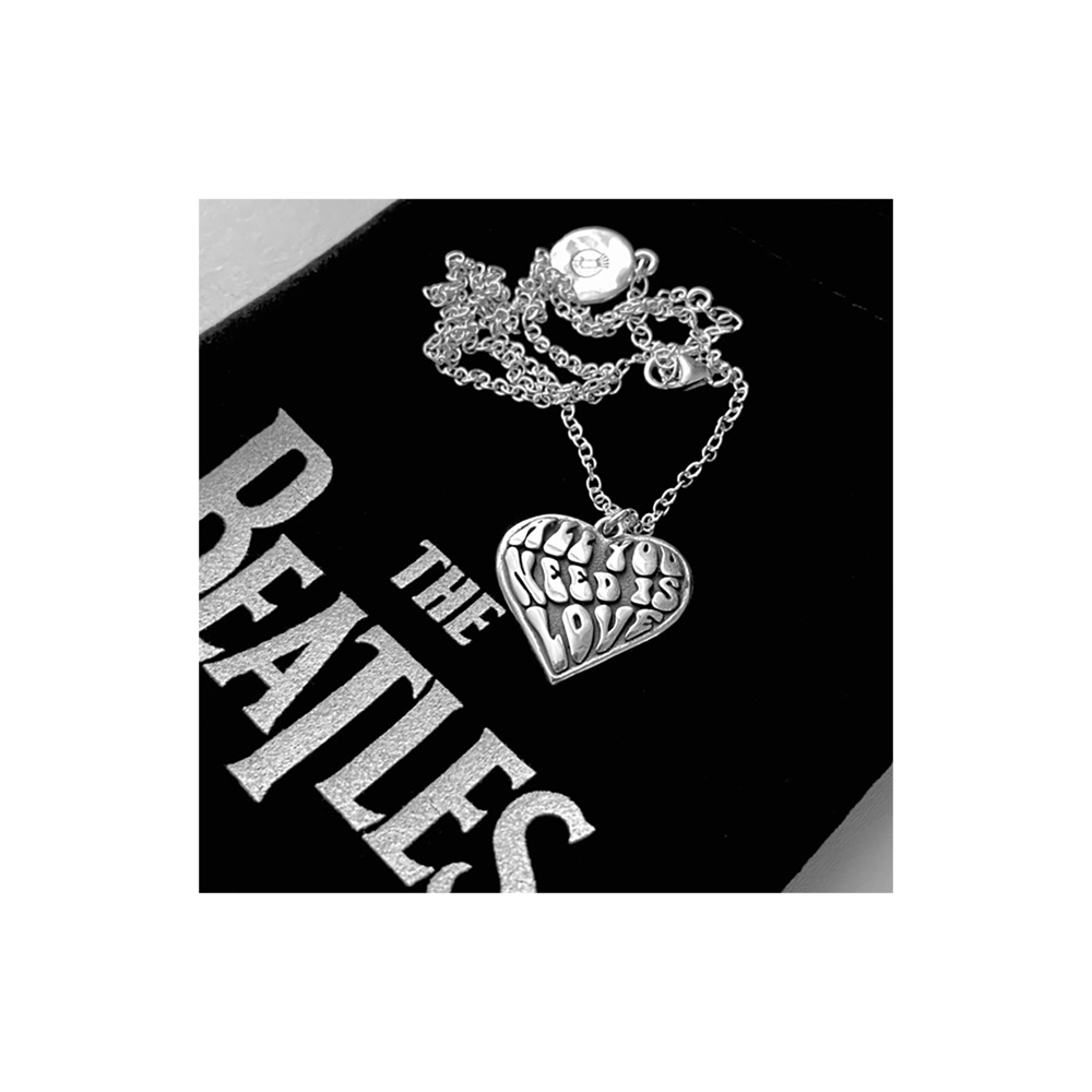 All You Need Is Love Necklace Enamel Pin Set The Beatles Official Store