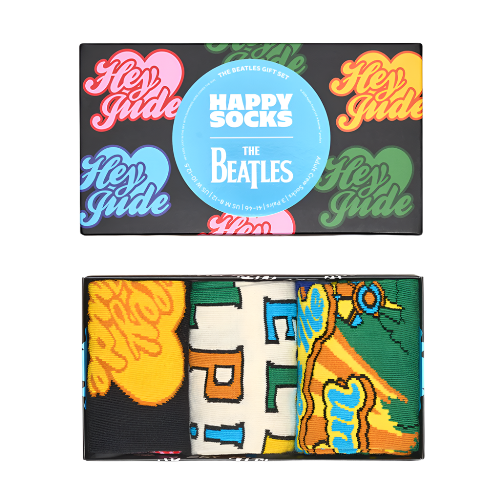 The Beatles x Happy Socks Gift Set (3 Pack)