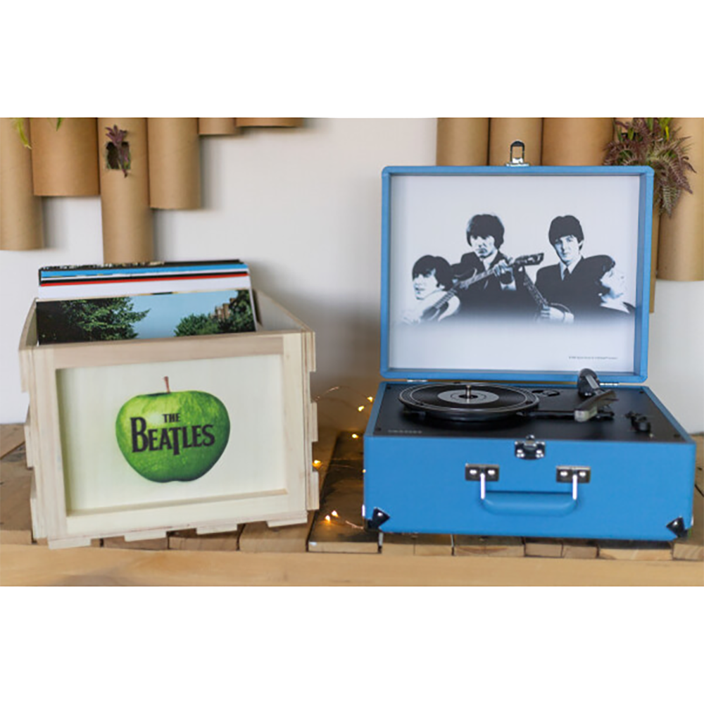 Crosley x The Beatles Anthology Portable Turntable 7 