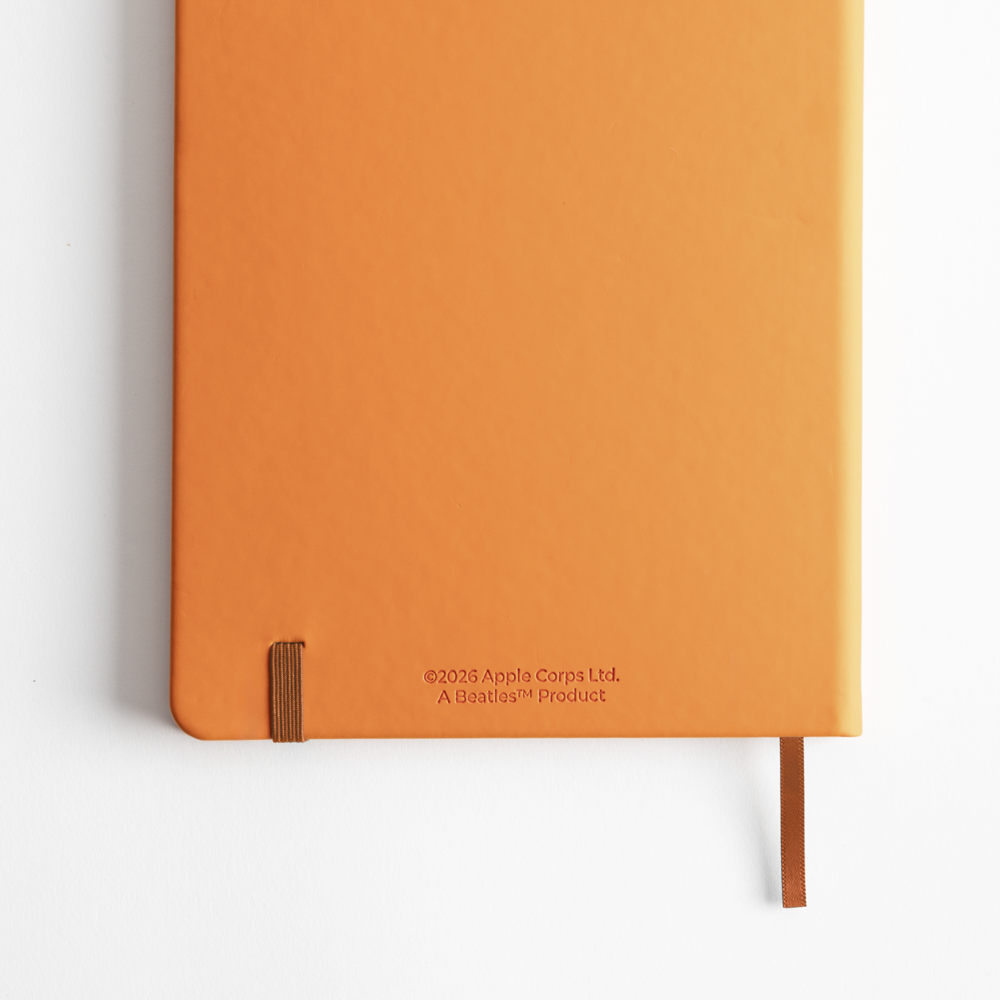 Rubber Soul Embossed Notebook Back