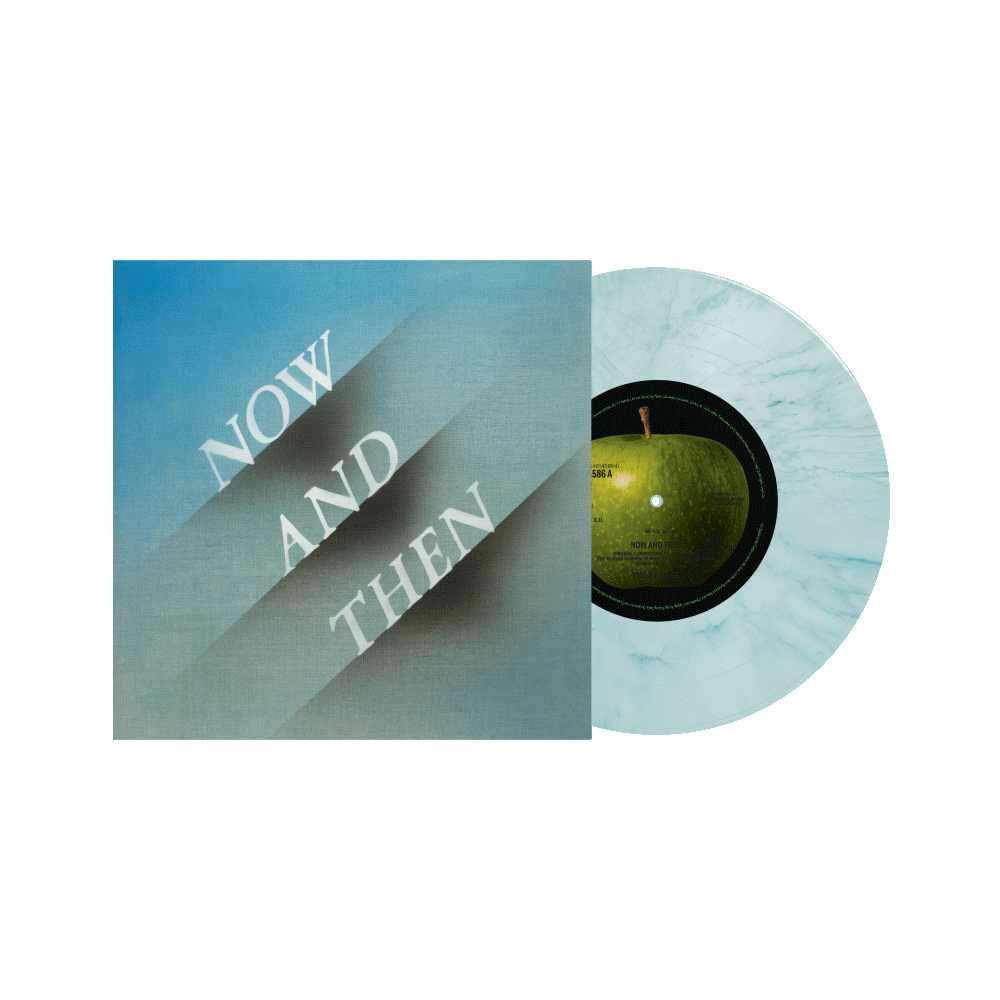 Now and Then - 7 Blue/White Marble Vinyl