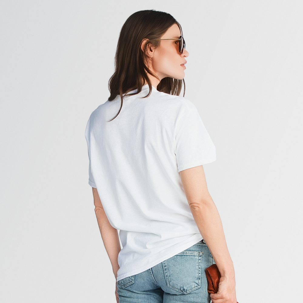 Rubber Soul White Montage Tee Model 5