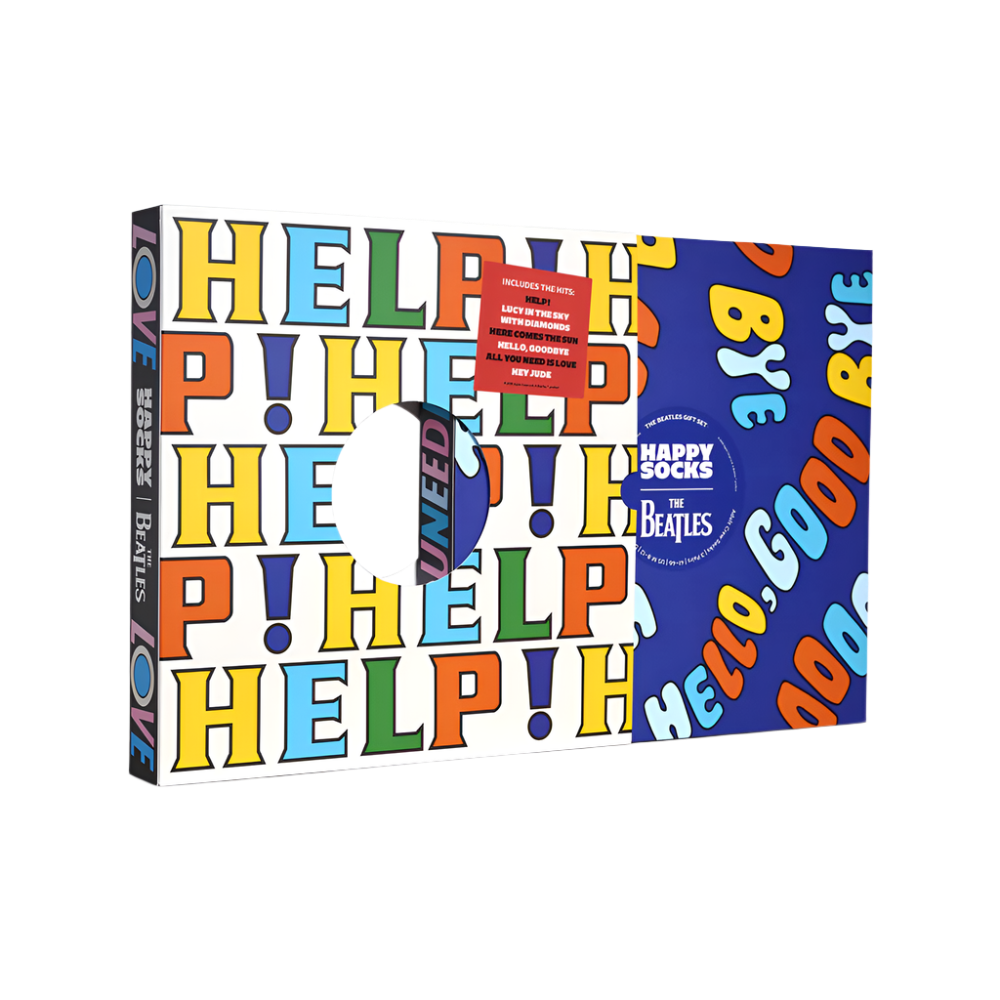 The Beatles x Happy Socks Gift Set (6 Pack) Box
