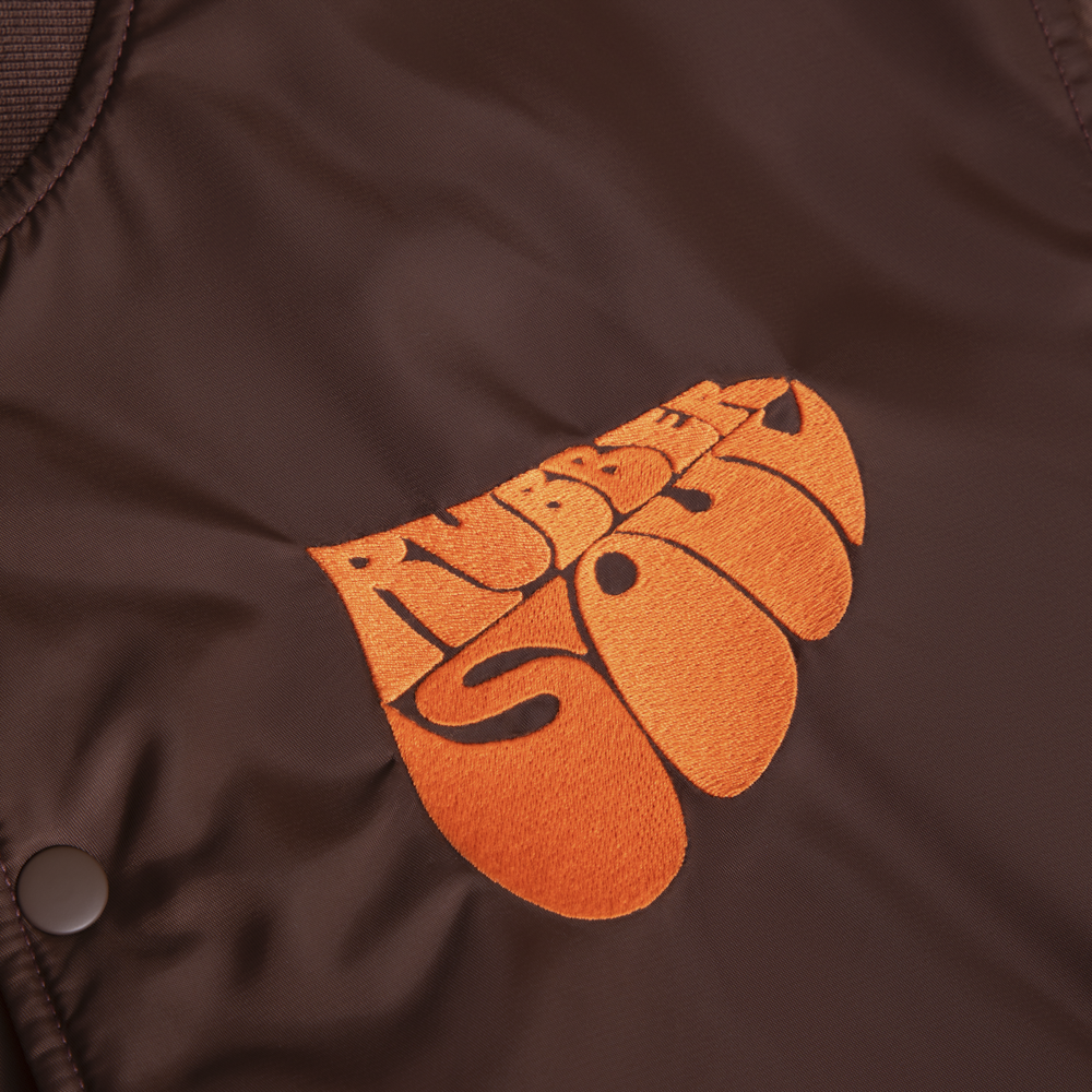 Rubber Soul Brown Bomber Jacket Model 6