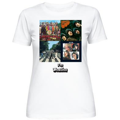 Album Collage Womens T-Shirt