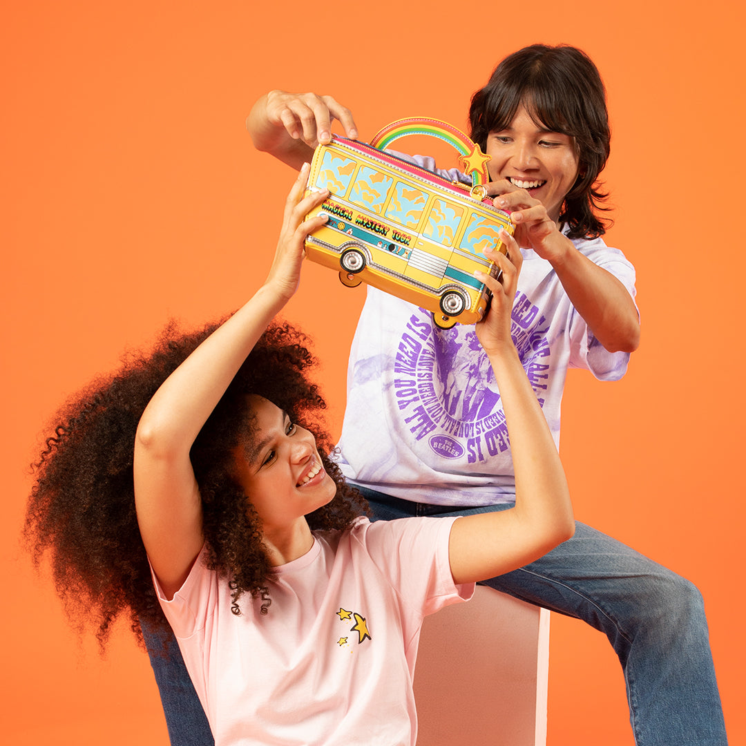 Purple Tie Dye All You Need is Love T-Shirt - The Beatles Official