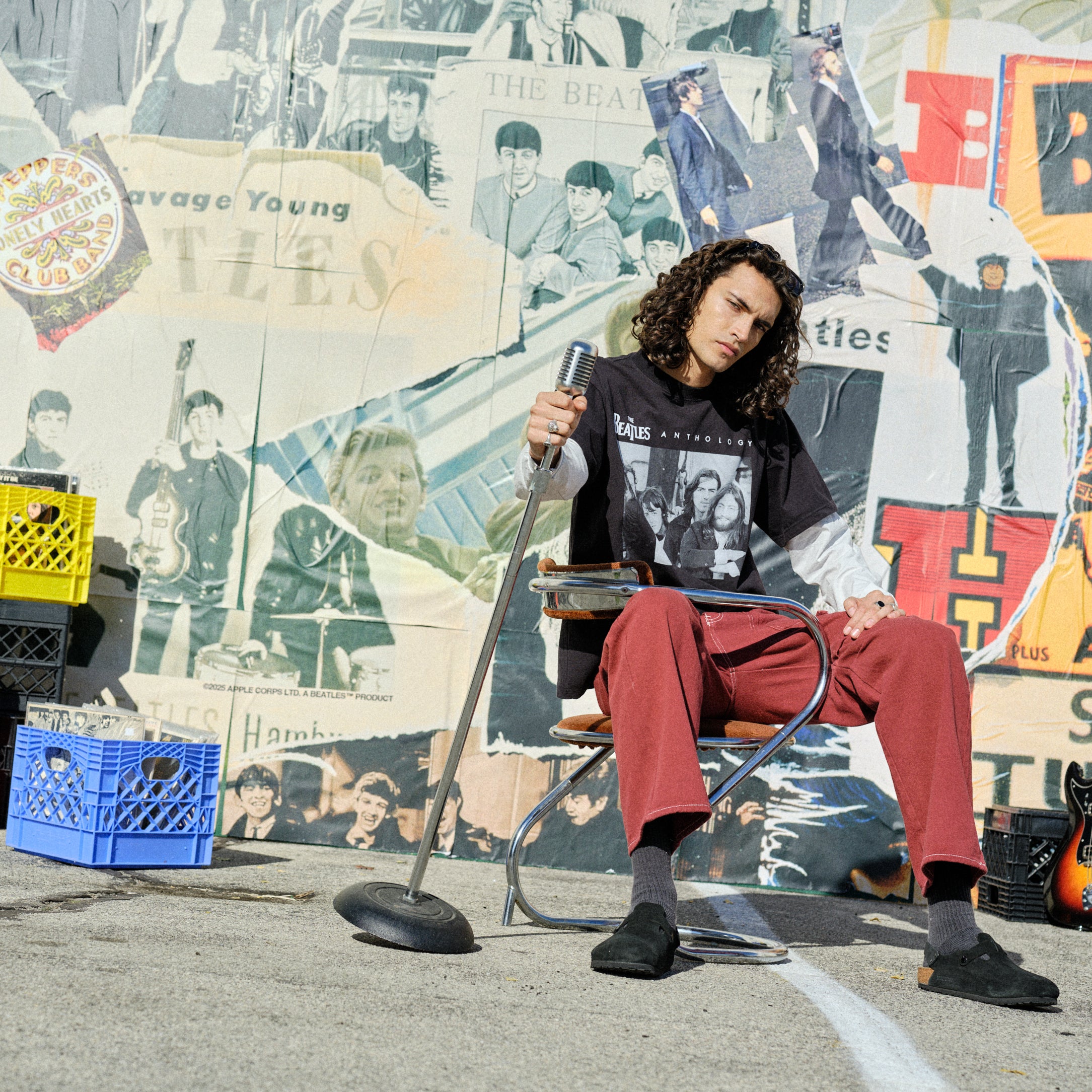 Anthology Black Layered Long Sleeve