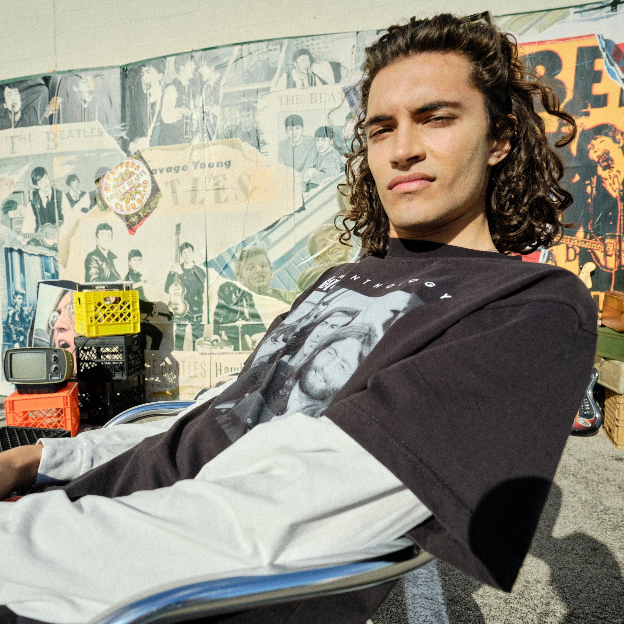 Anthology Black Layered Long Sleeve