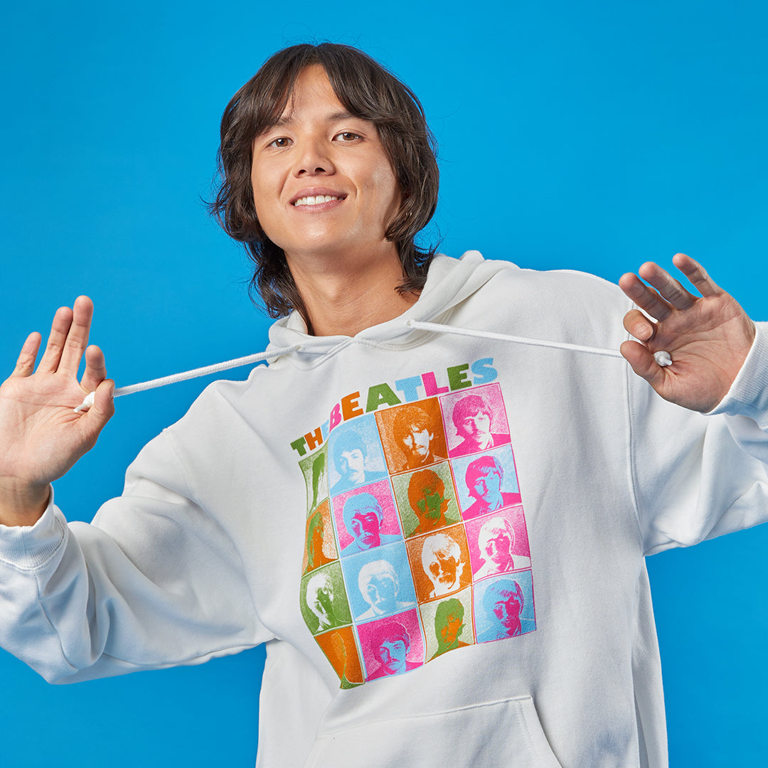 Grid Photo Hoodie - The Beatles Official Store