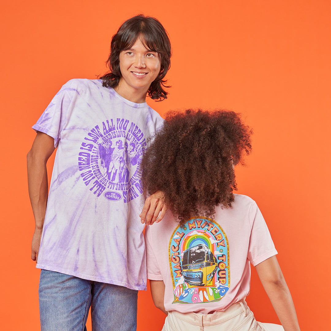 Star Bus Missy Pink T-Shirt - The Beatles Official Store