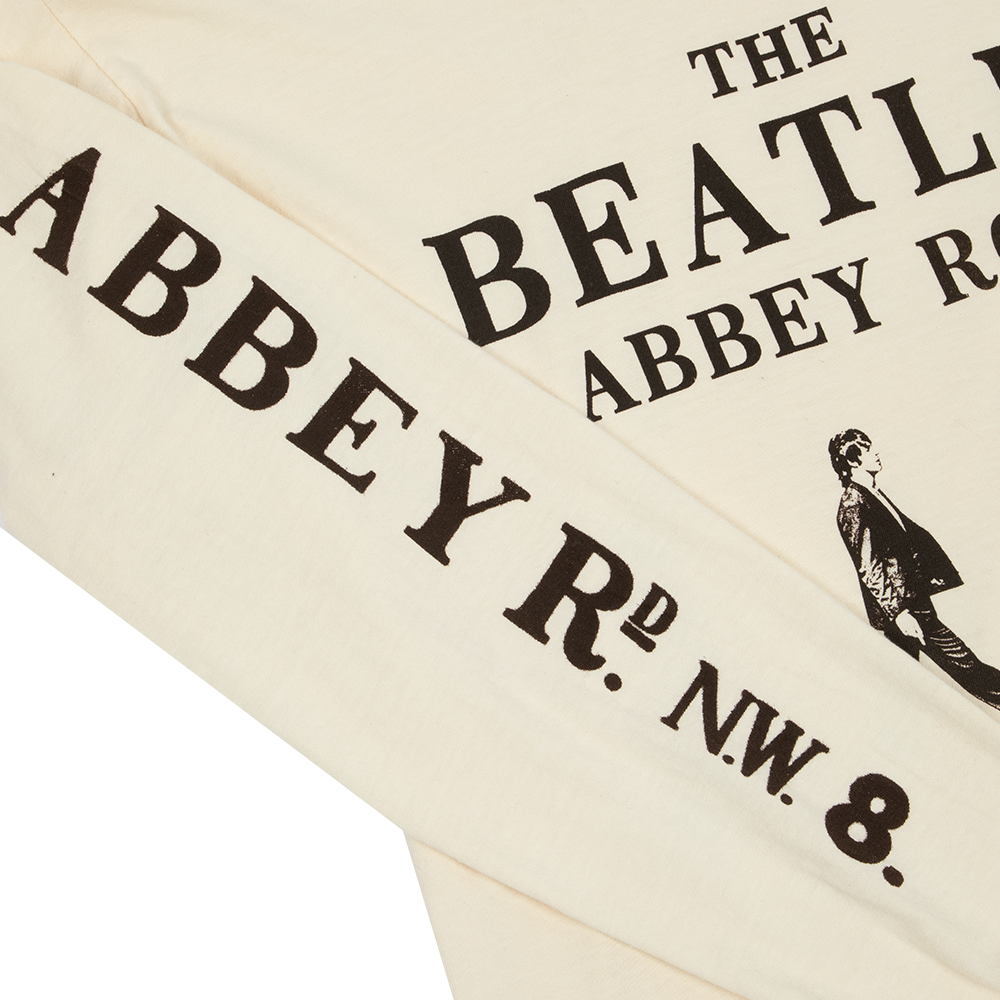 Abbey Road Ivory Longsleeve Shirt Sleeve Detail