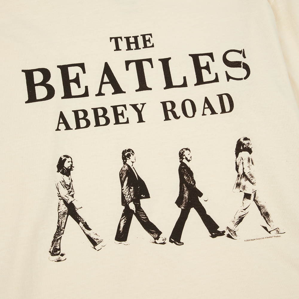 Abbey Road Ivory Longsleeve Shirt Front Detail