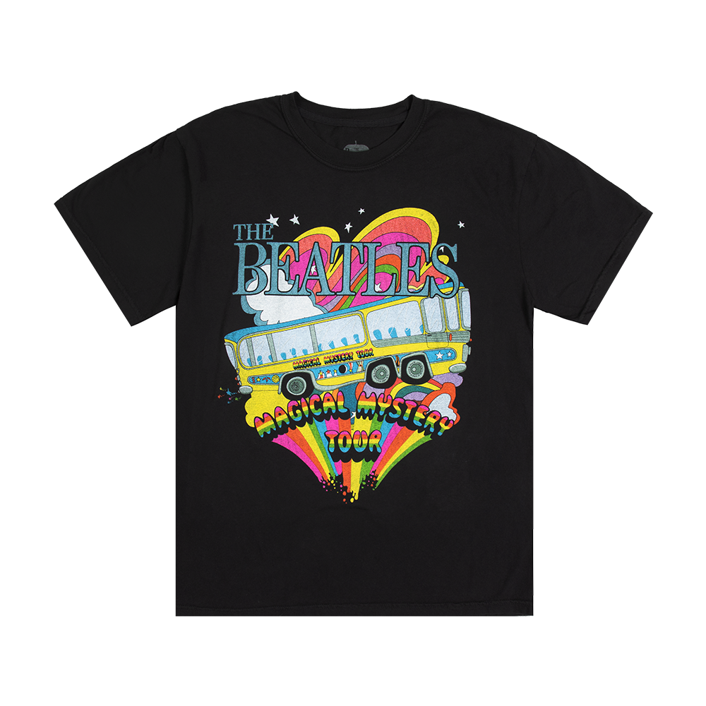 Magical Mystery Tour Black T-Shirt
