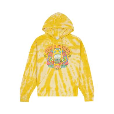 Magical Mystery Tour Yellow Tie Dye Hoodie