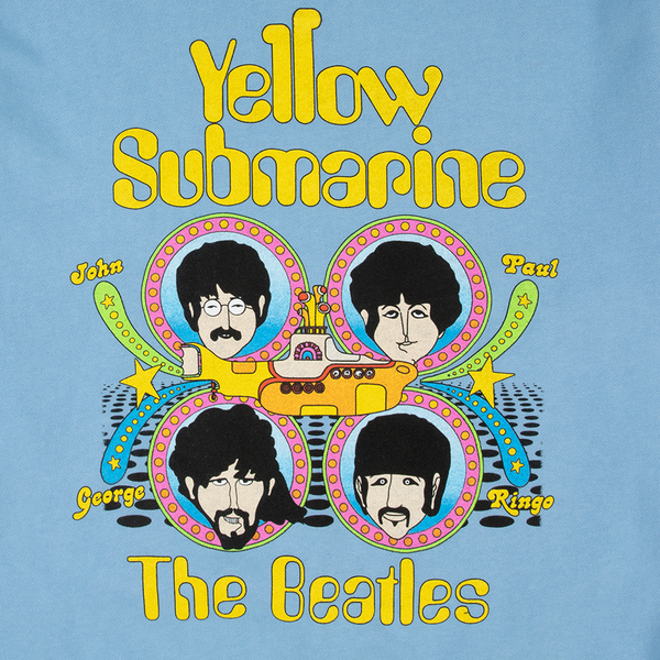 Yellow Submarine Blue Crewneck The Beatles Official Store 7526