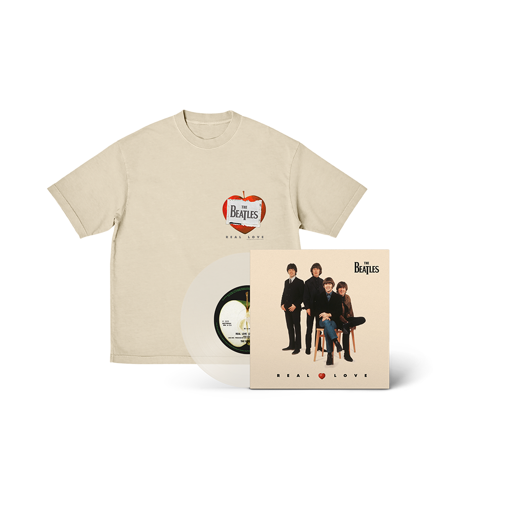 Free As A Bird / Real Love [2025 Mixes]: 7" Vinyl + Real Love T-Shirt