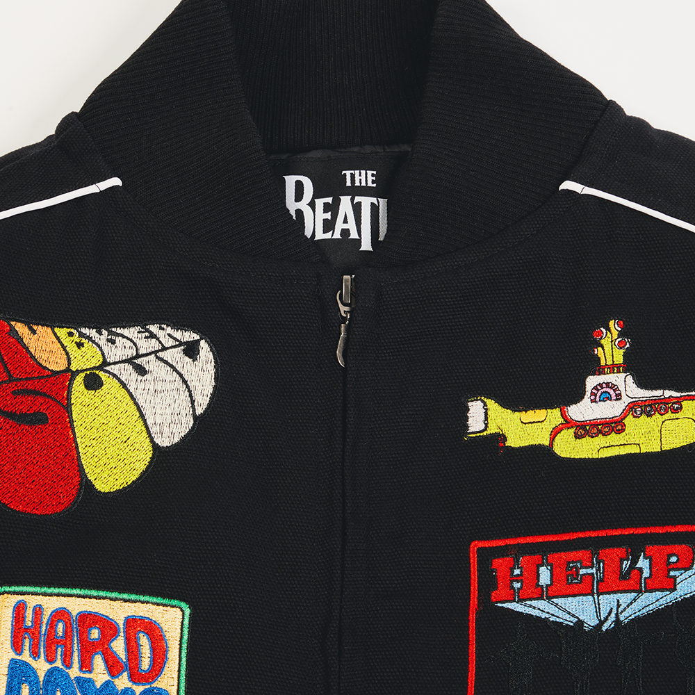 The Beatles Racing Jacket Front Detail