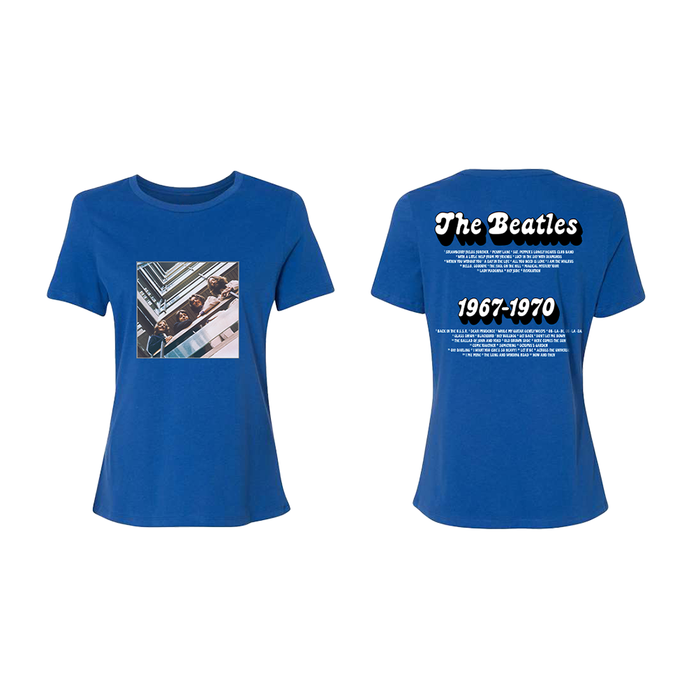 The beatles sales t shirt women's