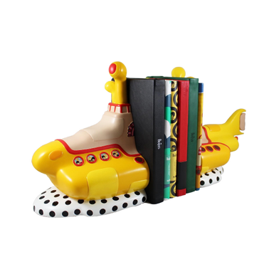 The Beatles Yellow Submarine Book Ends with Books