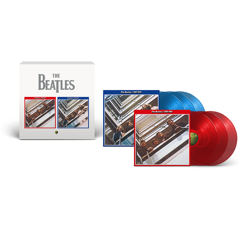 The Beatles Album Covers - Red Dot