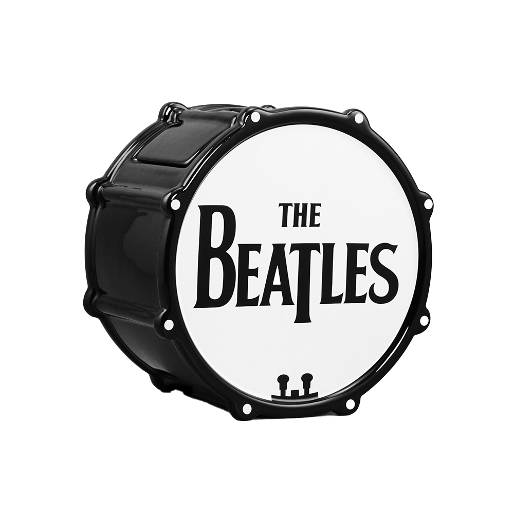 thumbnail image 2 of The Beatles Drum Ceramic Cookie Jar – Officially Licensed, Holds Snacks & Treats, 16x10x16cm, Hand Wash Only 2 of 10