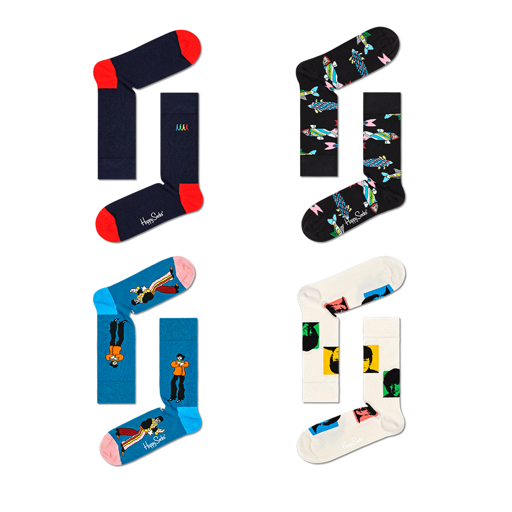 The Beatles x Happy Socks Collector's 24-Pack Gift Set - The The Beatles x Happy Socks Collector's 24-Pack Gift Set - The