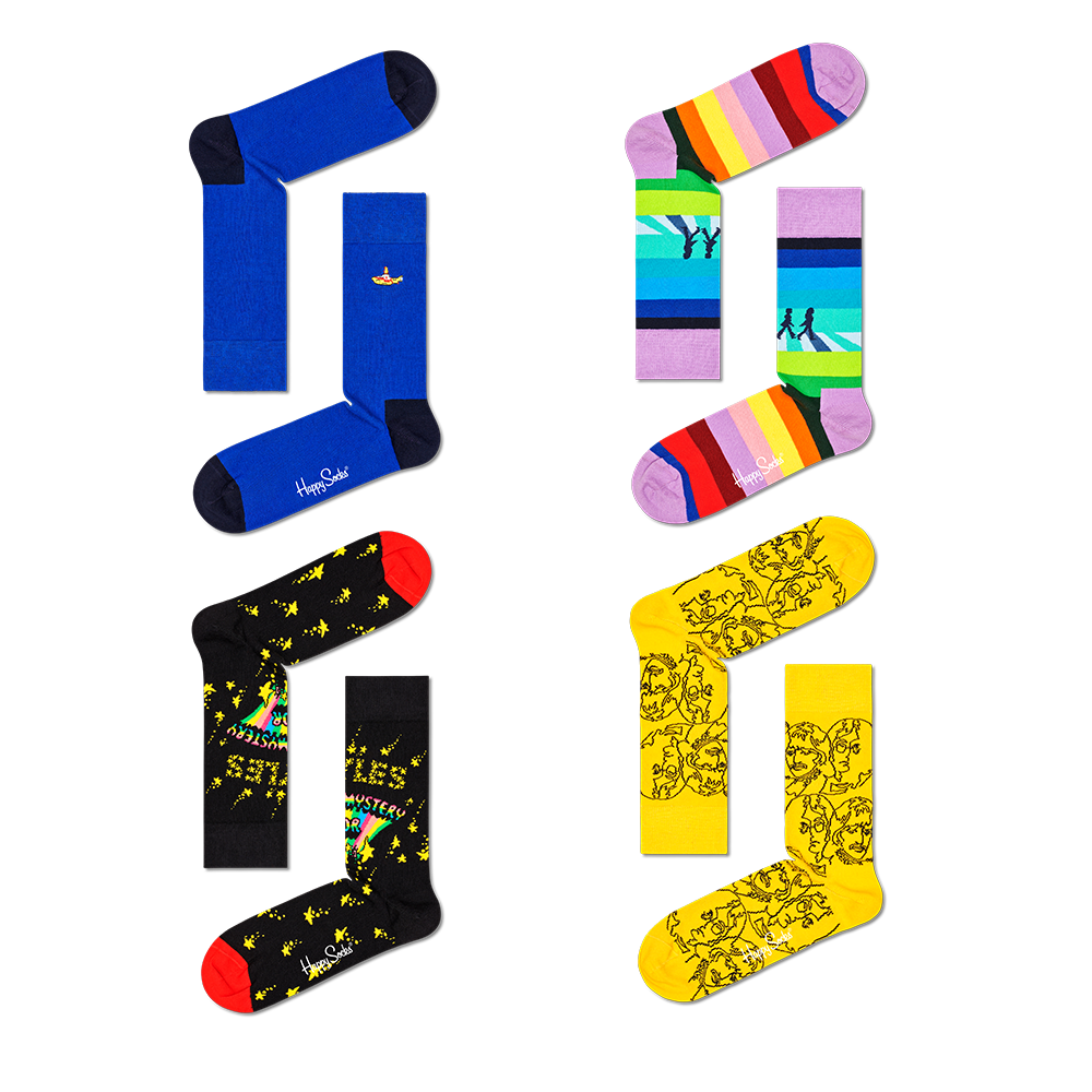 The Beatles x Happy Socks Collector's 24-Pack Gift Set - The The Beatles x Happy Socks Collector's 24-Pack Gift Set - The