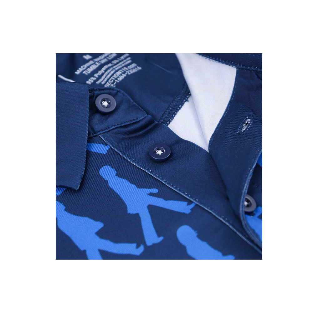 The Beatles x Section 119 Abbey Road Blue Dry-Fit Polo Img. 4