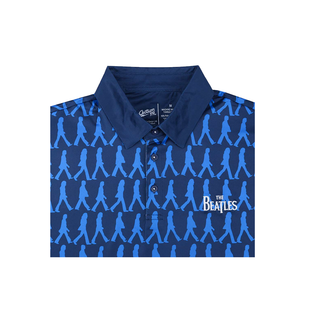 The Beatles x Section 119 Abbey Road Blue Dry-Fit Polo Img. 6