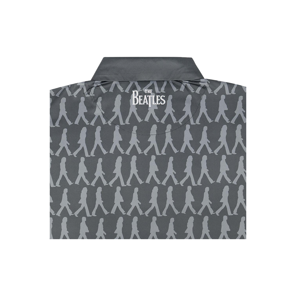The Beatles Abbey Road Grey Dry-Fit Polo - The Beatles Official Store The Beatles Abbey Road Grey Dry-Fit Polo - The Beatles Official Store