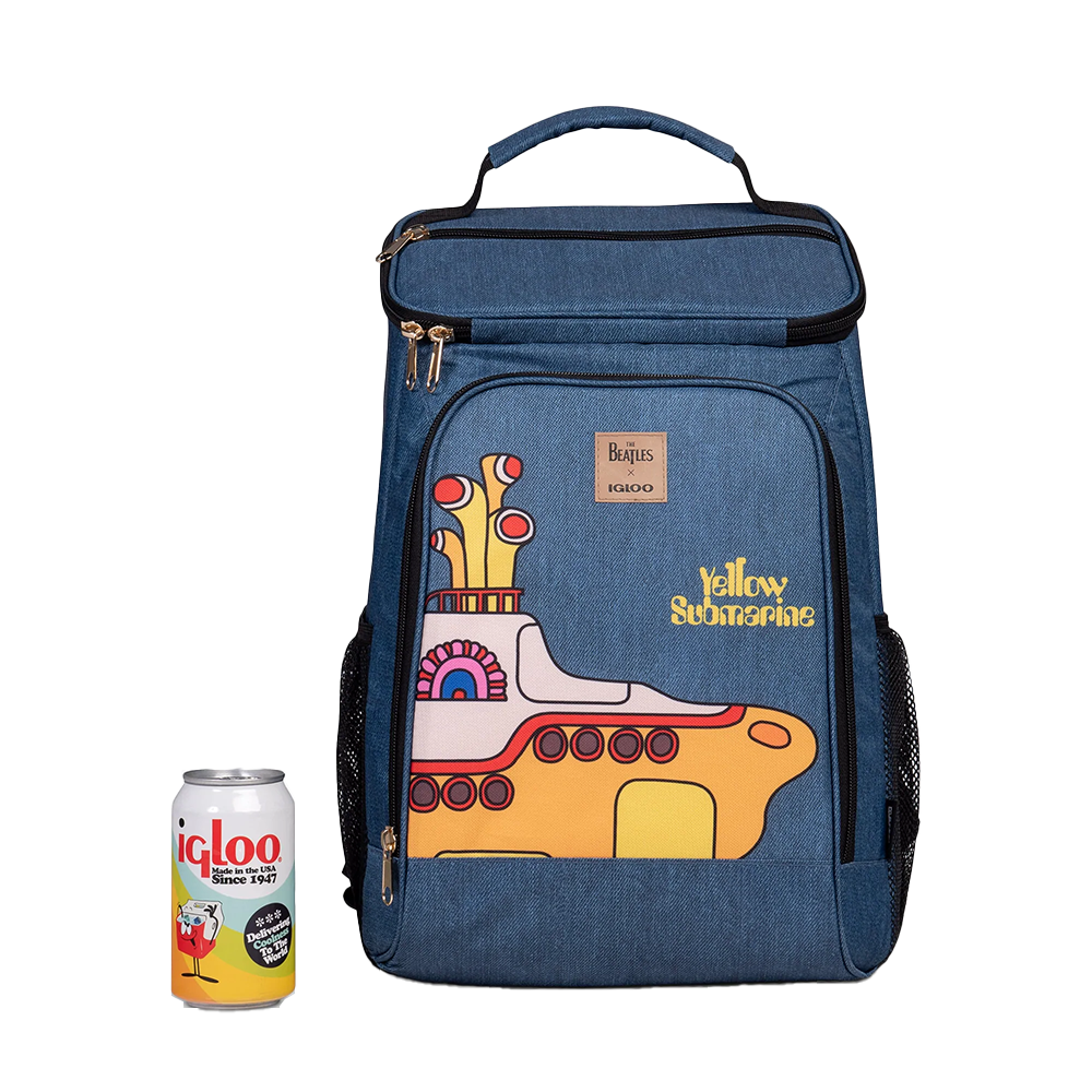 The Beatles x Igloo Yellow Submarine Top Grip Backpack Cooler