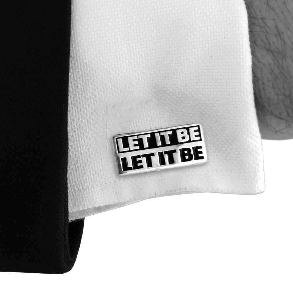 Let It Be Cufflinks Lifestyle
