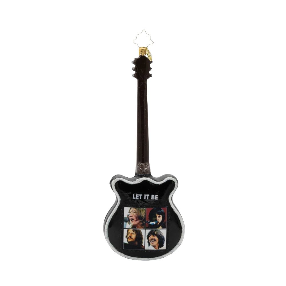 The Beatles x Radko Let It Be Guitar Ornament