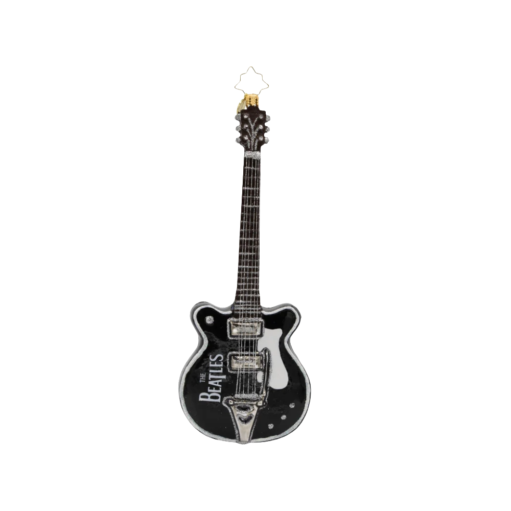 The Beatles x Radko Let It Be Guitar Ornament