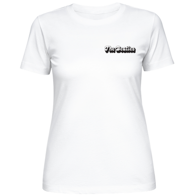Beatles Logo Pocket Womens T-Shirt