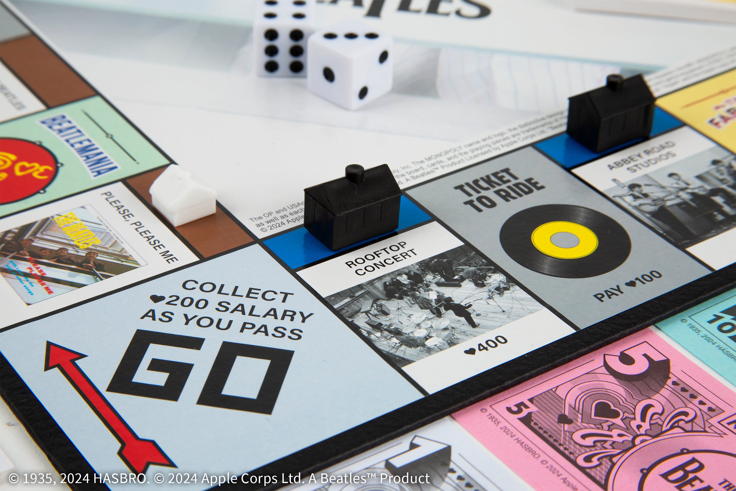 MONOPOLY®: The Beatles Board Detail