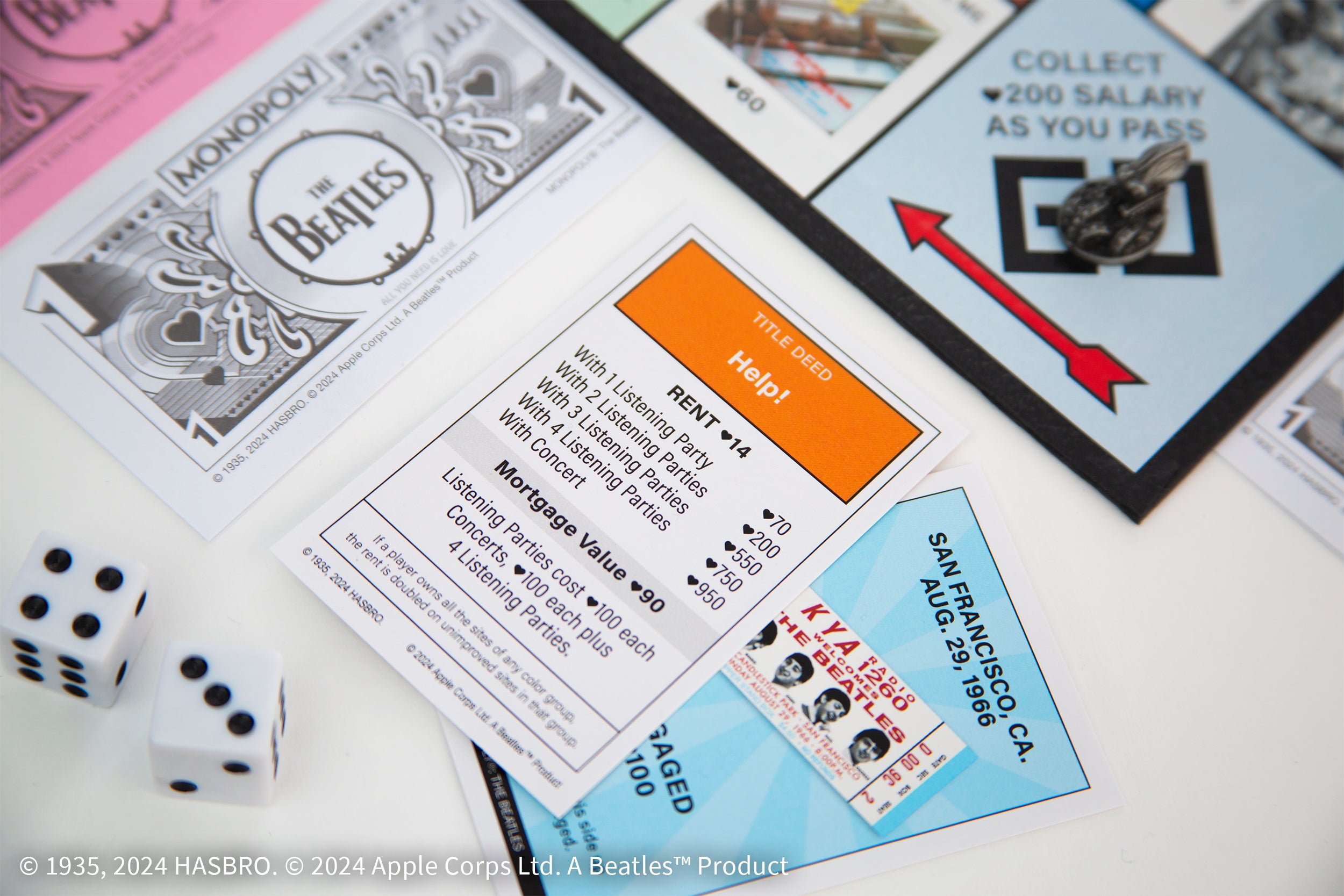 MONOPOLY®: The Beatles Title Deed