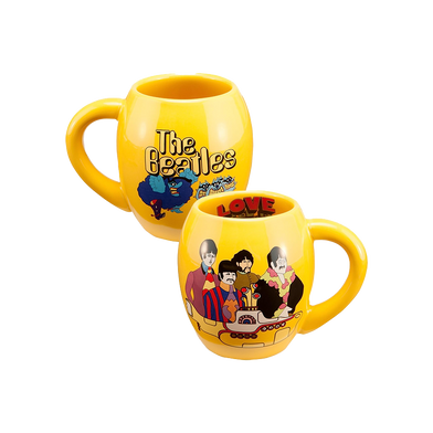 The Beatles Yellow Submarine Oval Mug
