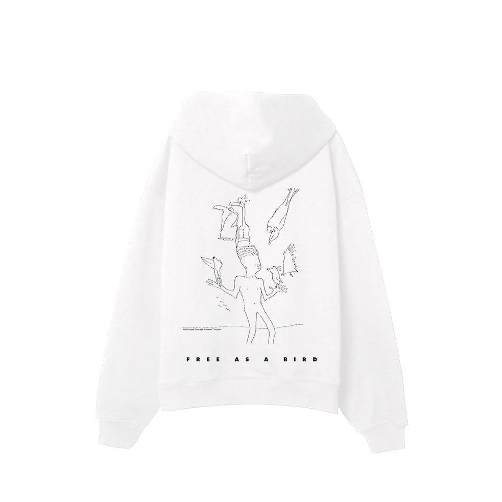 Free As A Bird Hoodie Back