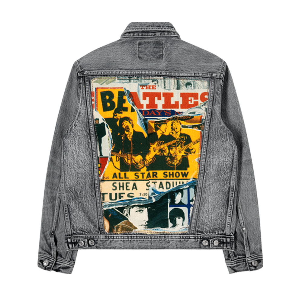 Anthology Black Denim Jacket - The Beatles Official Store Anthology Black Denim Jacket - The Beatles Official Store