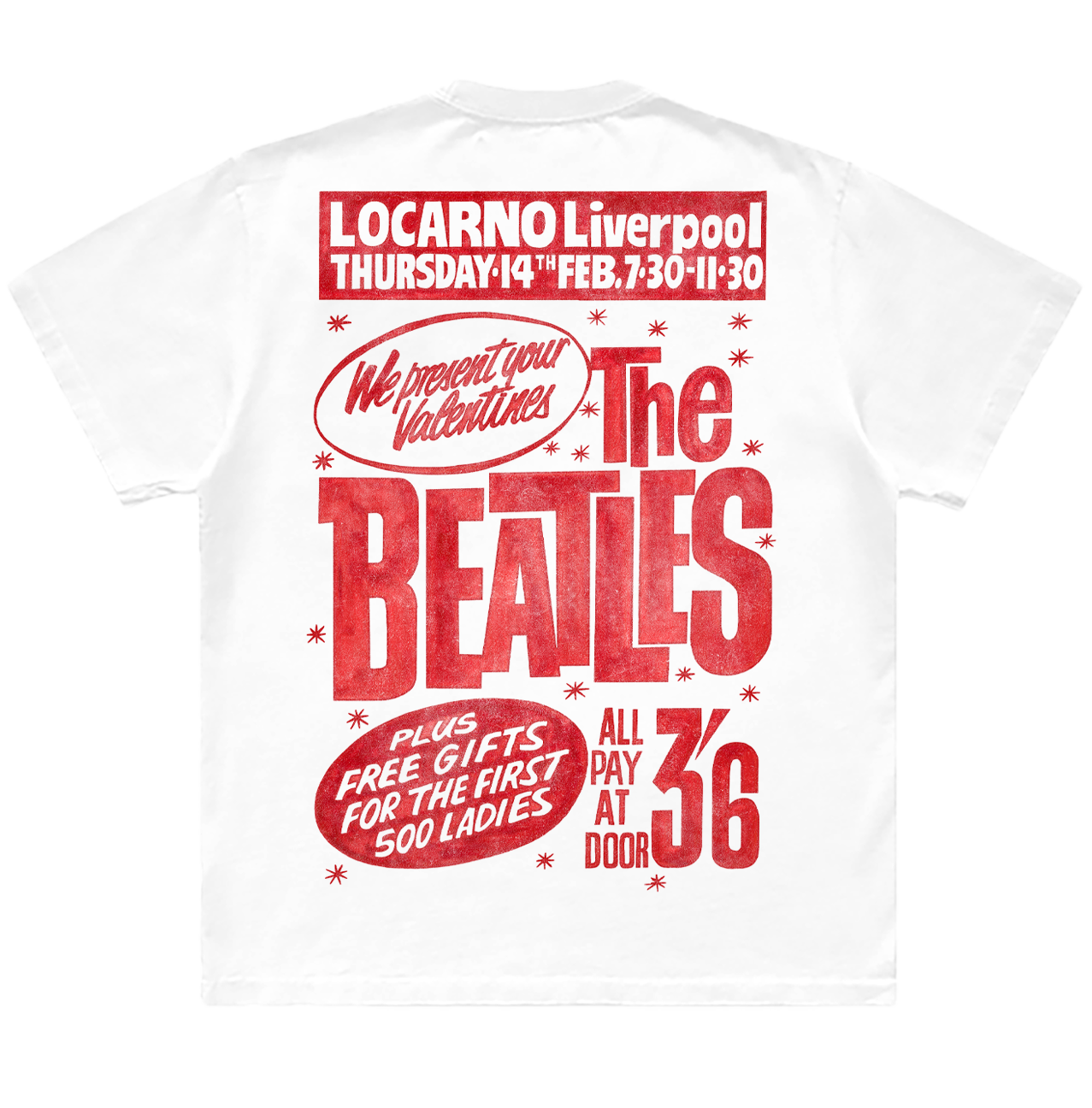 Valentine's Day '63 T-Shirt Back