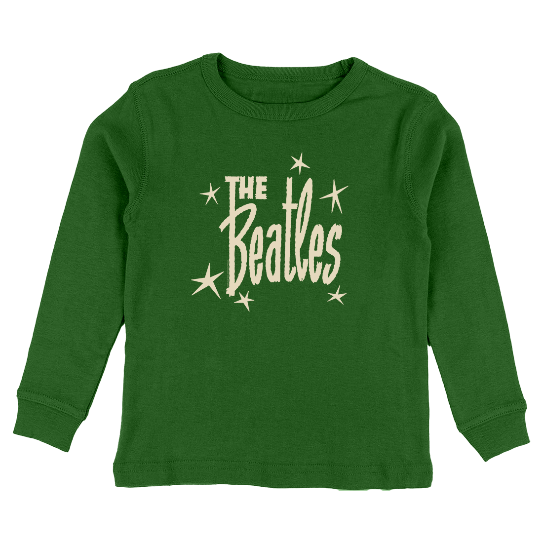 The Beatles Green Youth Pajama Set Top