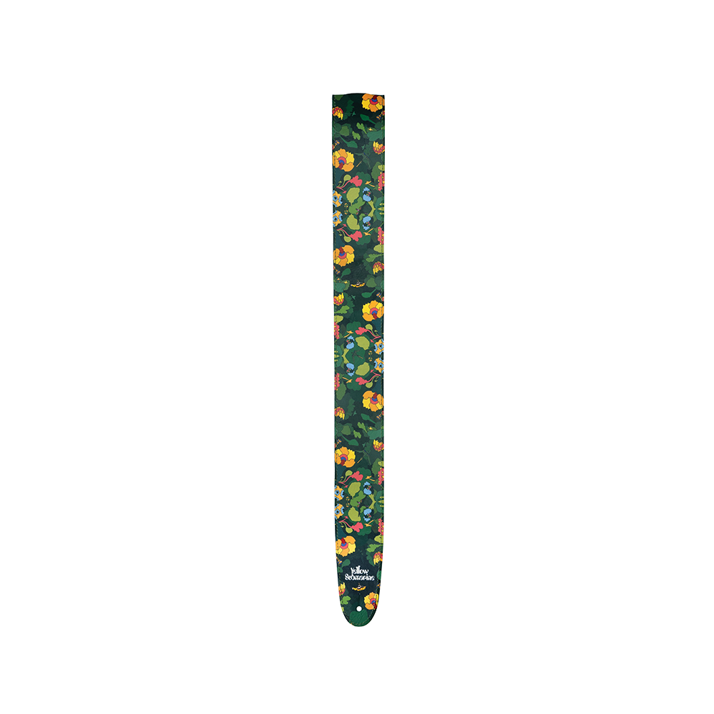 D'Addario Beatles Yellow Submarine 55th Anniversary Vinyl Guitar Strap, Pepperland Woods Whole