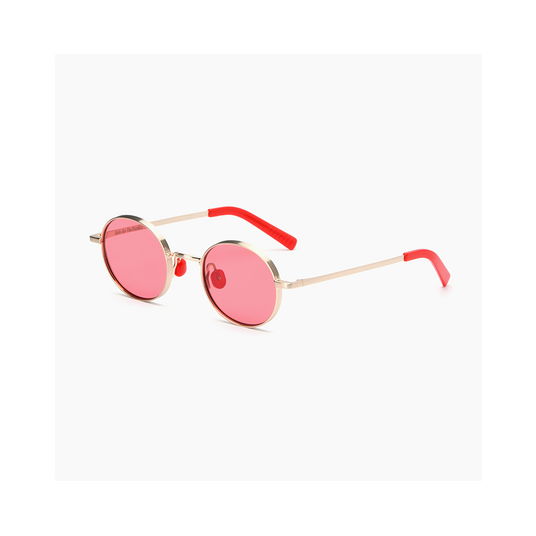 The Beatles x AKILA Eyewear - A Side Sunglasses - Gold/Rose Img. 1