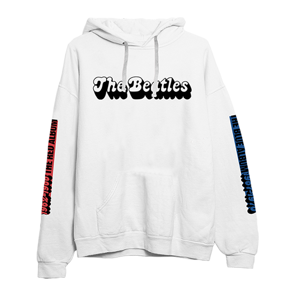 Blue red white hoodie Clearance