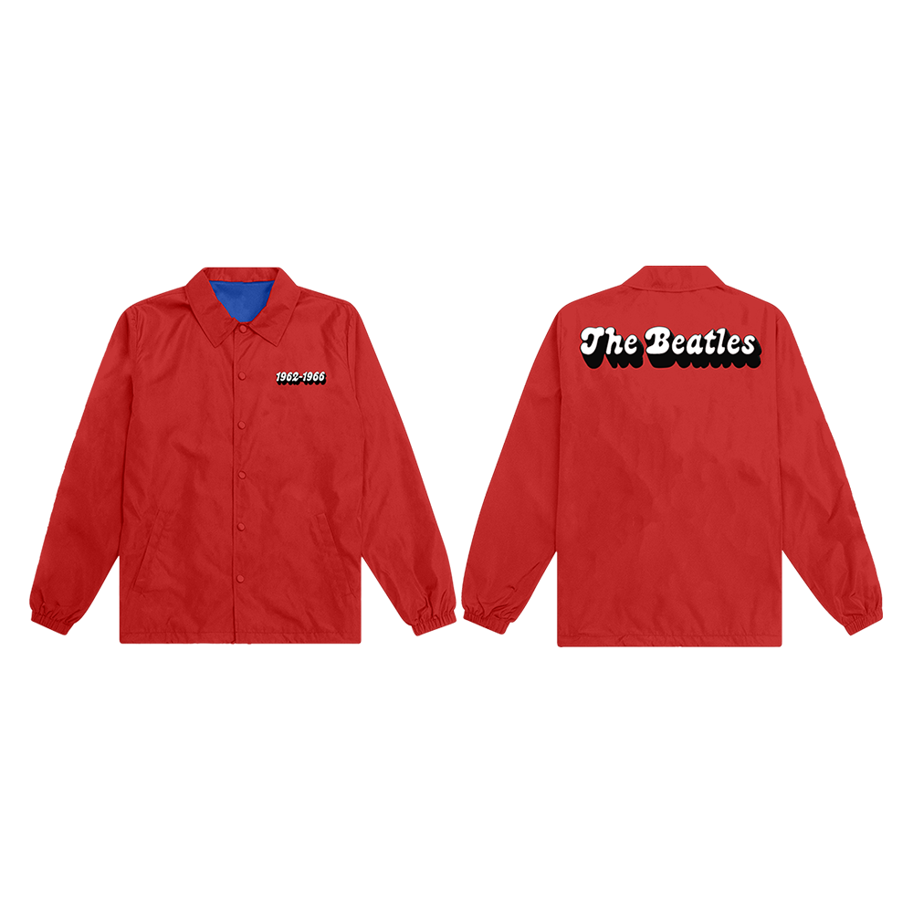 Red & Blue Reversible Coaches Jacket Red