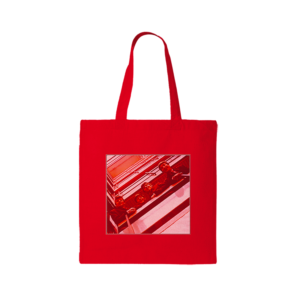 Red 1962-1966 Tote Bag Side 1