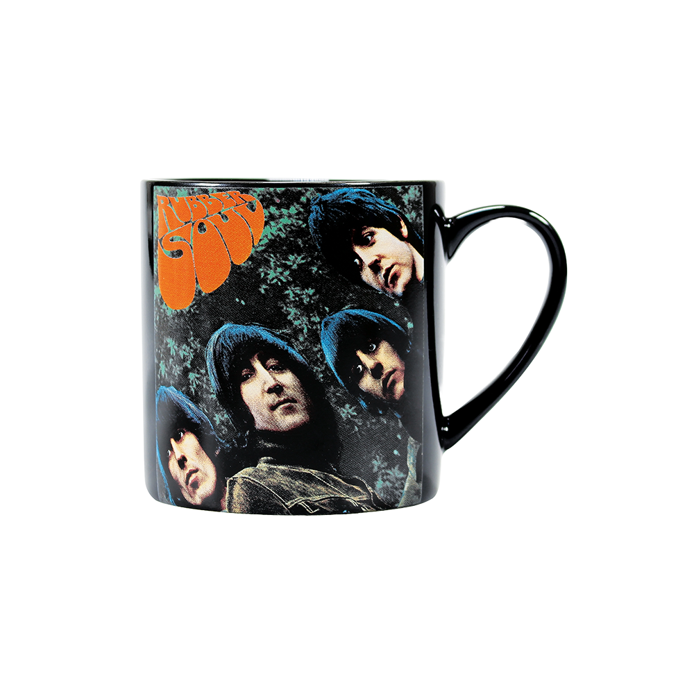 The Beatles x Half Moon Bay Rubber Soul Mug Left