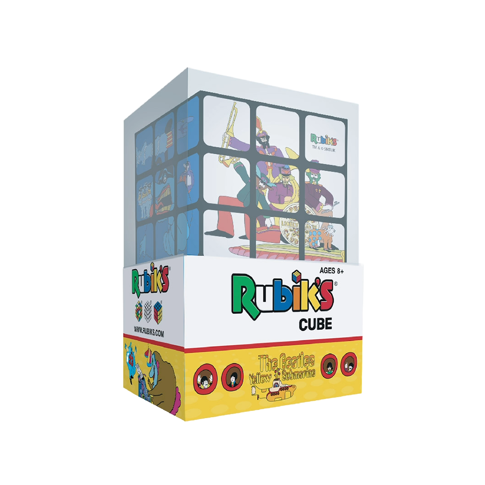 The Beatles x Rubik's Yellow Submarine 3" x 3" Cube