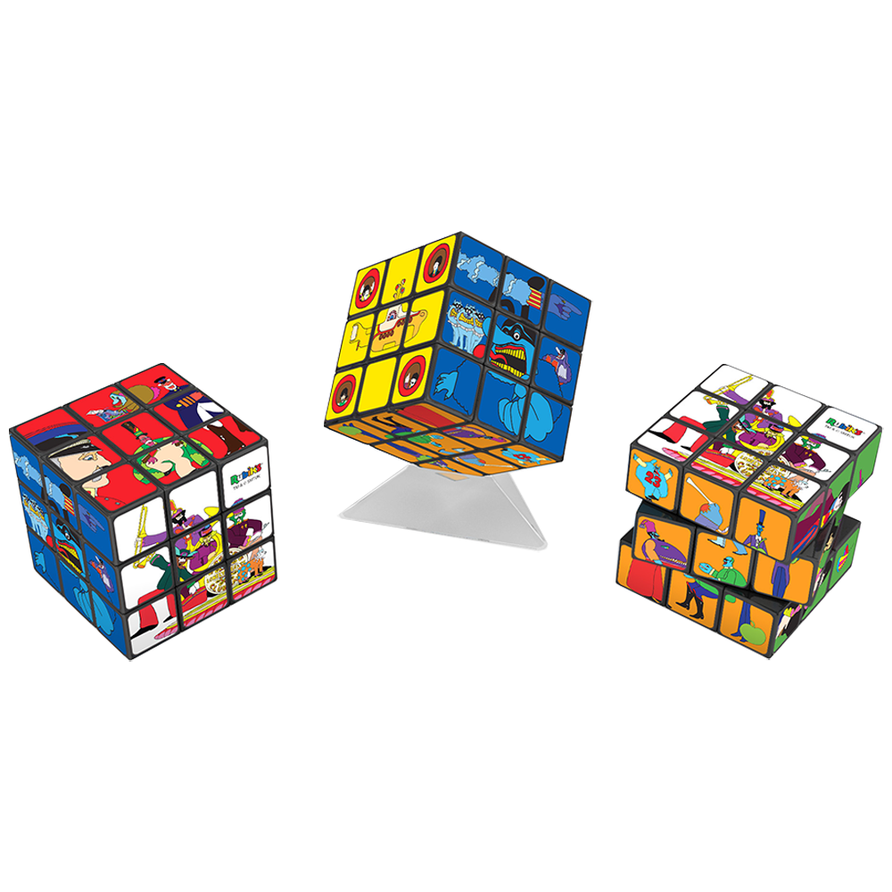 The Beatles x Rubik's Yellow Submarine 3" x 3" Cube Breakout